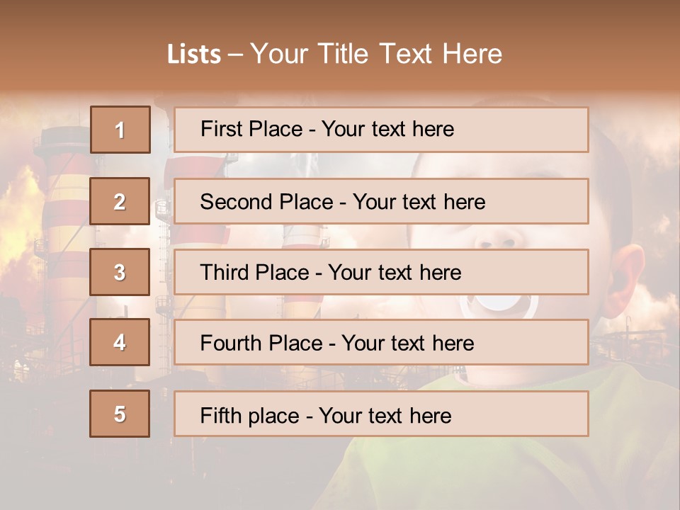 Bad Play Death PowerPoint Template