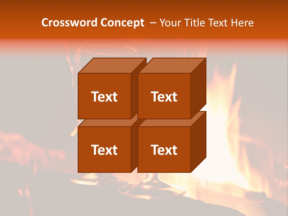 Objects Brown Young PowerPoint Template