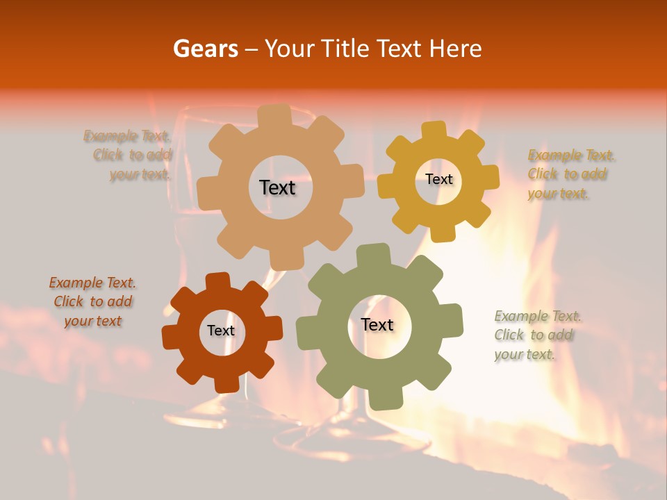 Objects Brown Young PowerPoint Template