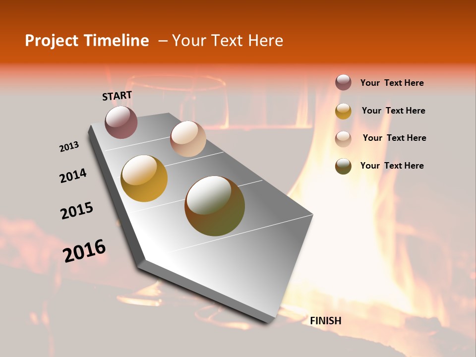 Objects Brown Young PowerPoint Template