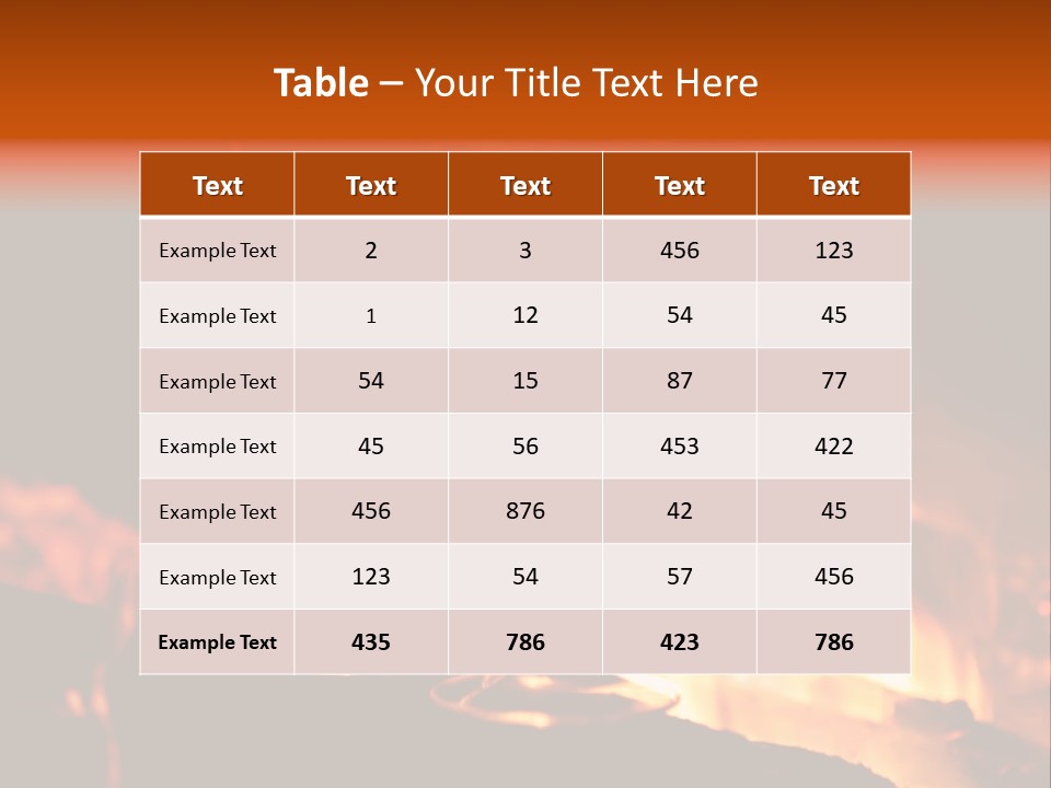 Objects Brown Young PowerPoint Template