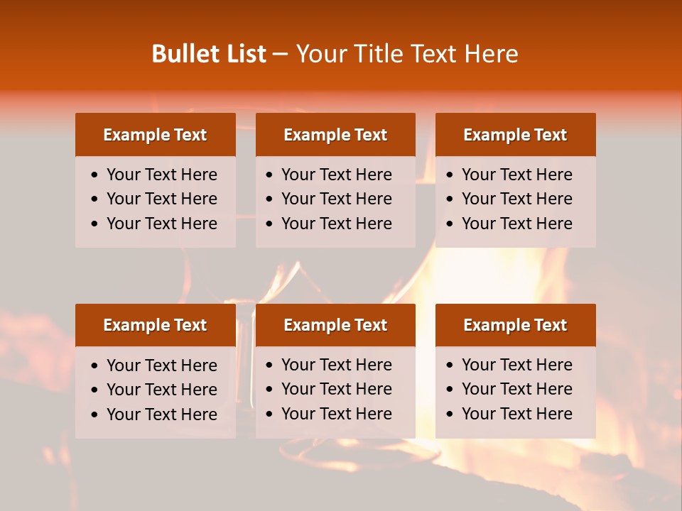 Objects Brown Young PowerPoint Template