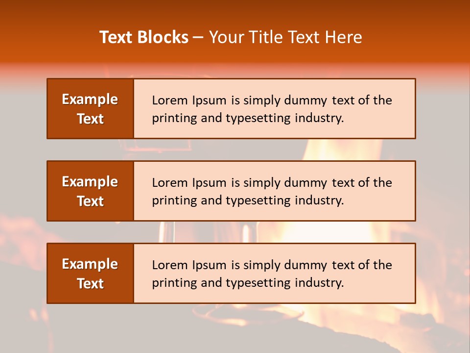 Objects Brown Young PowerPoint Template