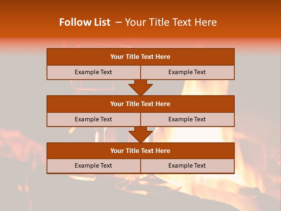 Objects Brown Young PowerPoint Template