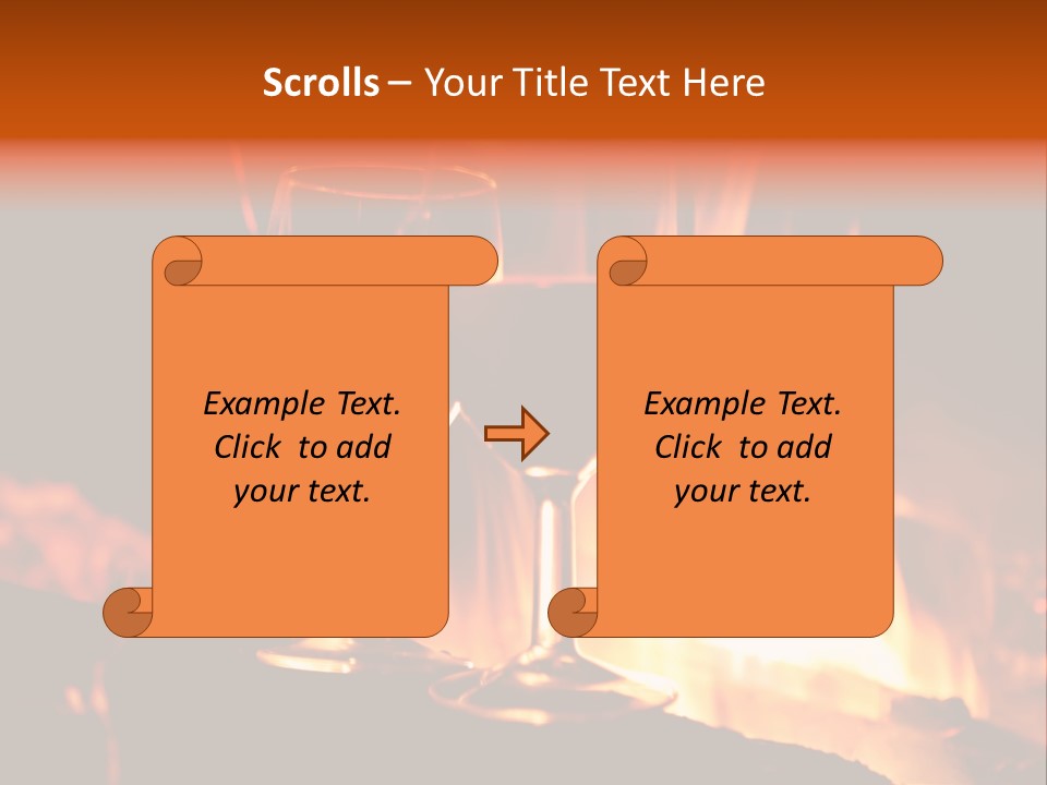 Objects Brown Young PowerPoint Template