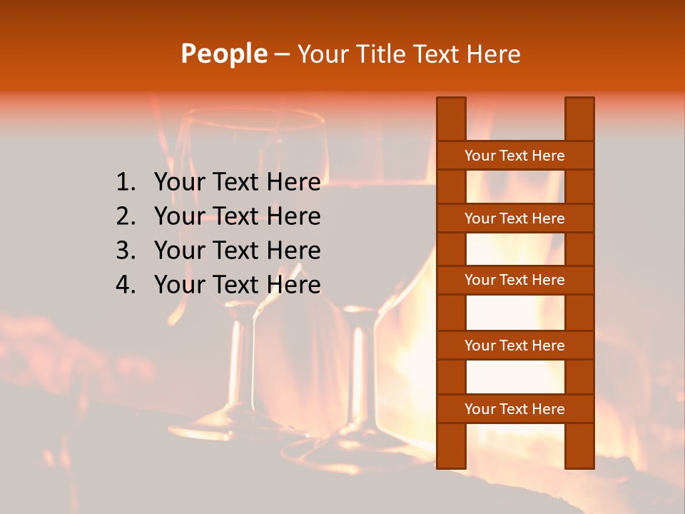 Objects Brown Young PowerPoint Template