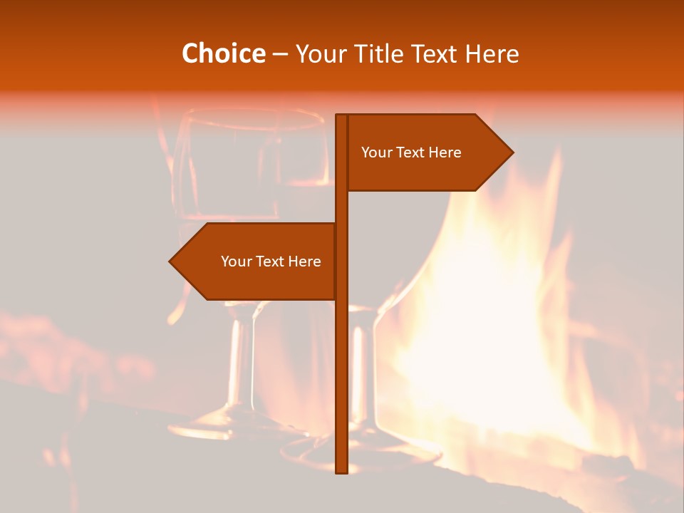 Objects Brown Young PowerPoint Template