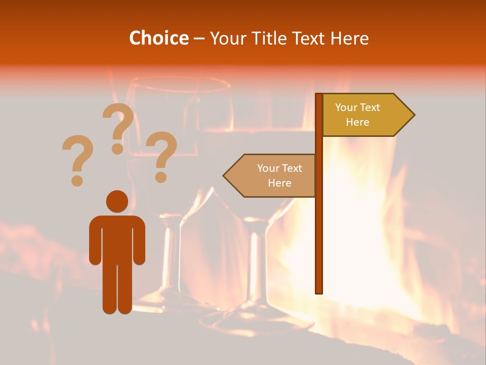 Objects Brown Young PowerPoint Template