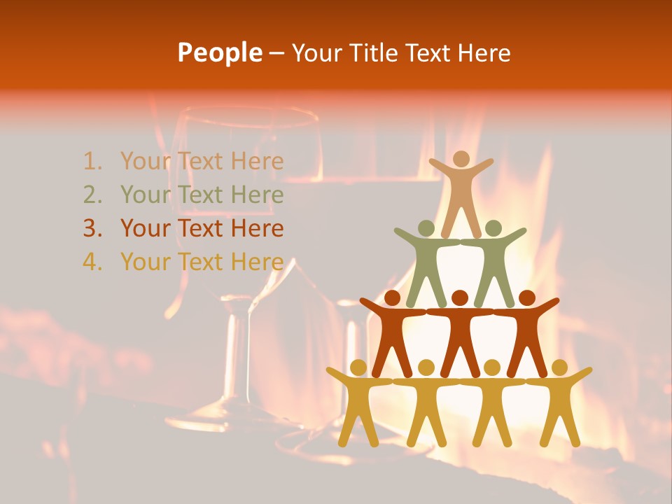 Objects Brown Young PowerPoint Template