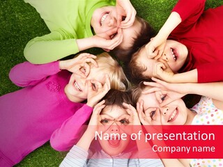 Face Cute Brother PowerPoint Template