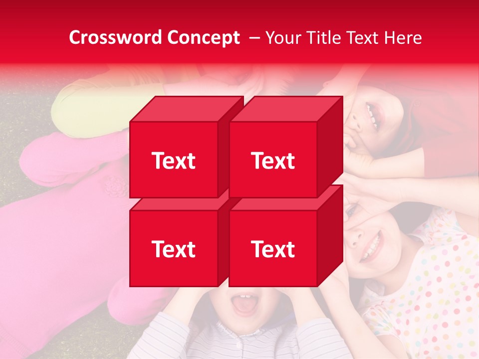 Face Cute Brother PowerPoint Template