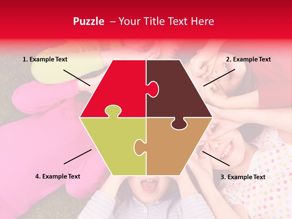 Face Cute Brother PowerPoint Template