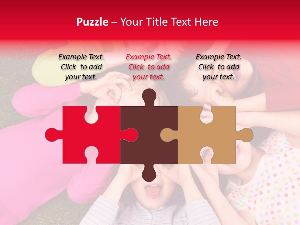 Face Cute Brother PowerPoint Template