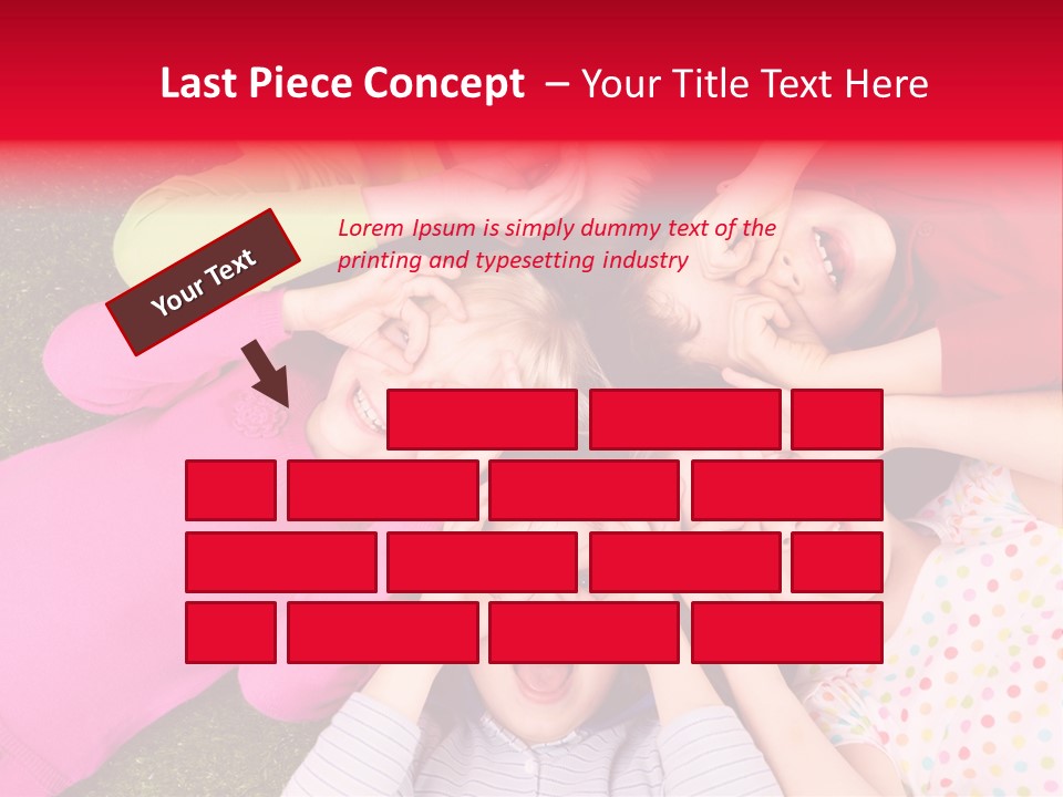 Face Cute Brother PowerPoint Template