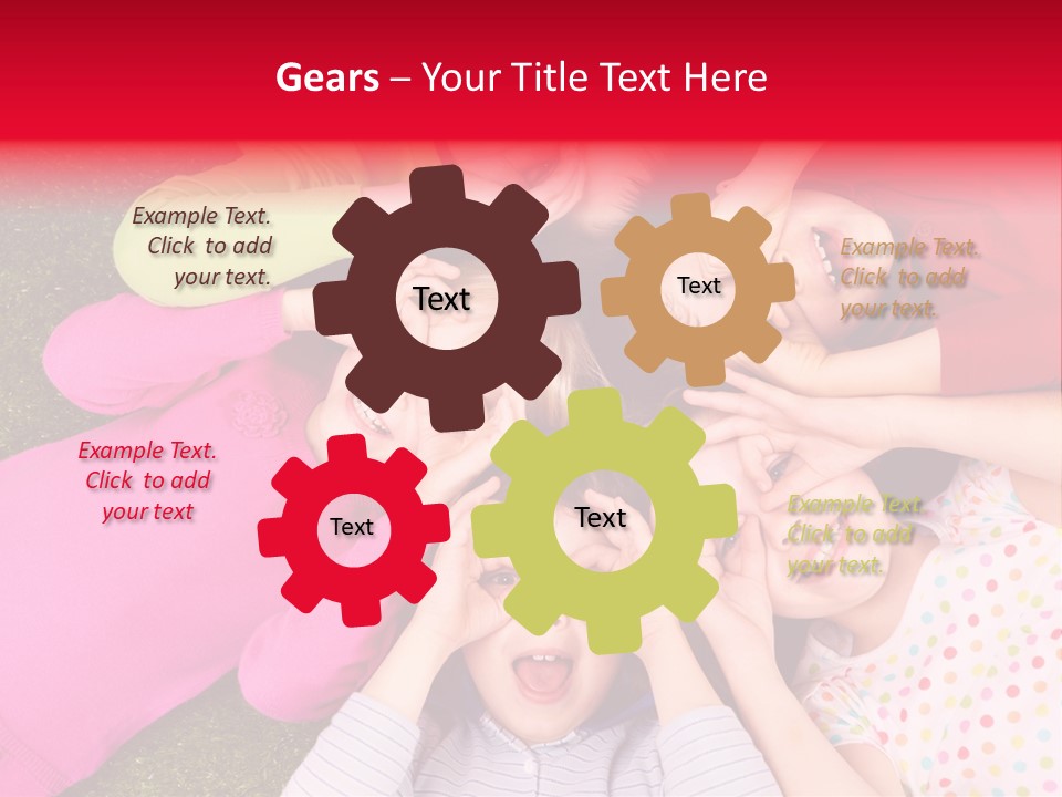 Face Cute Brother PowerPoint Template