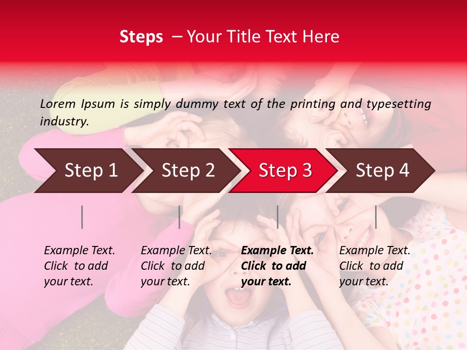 Face Cute Brother PowerPoint Template