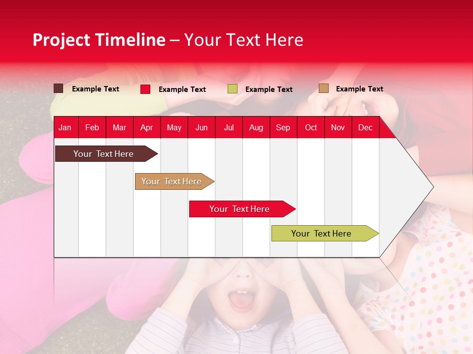 Face Cute Brother PowerPoint Template
