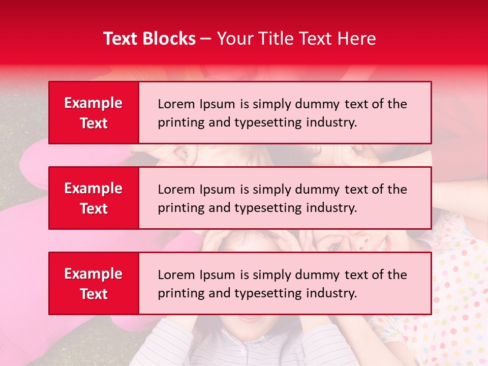 Face Cute Brother PowerPoint Template