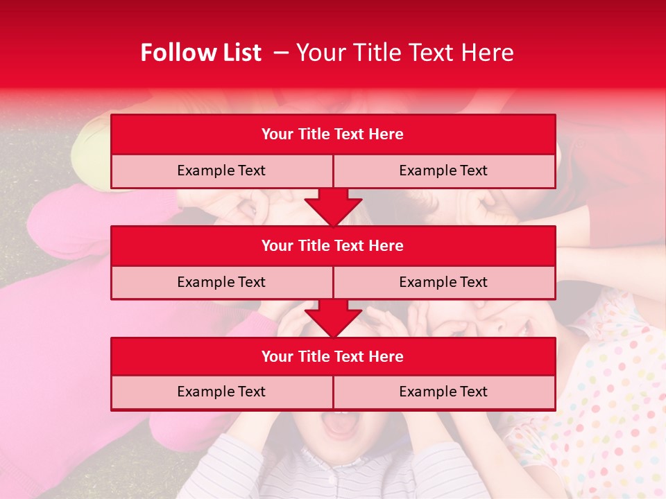 Face Cute Brother PowerPoint Template