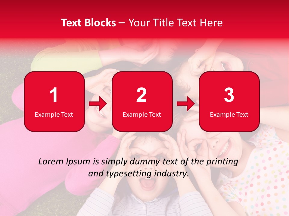 Face Cute Brother PowerPoint Template