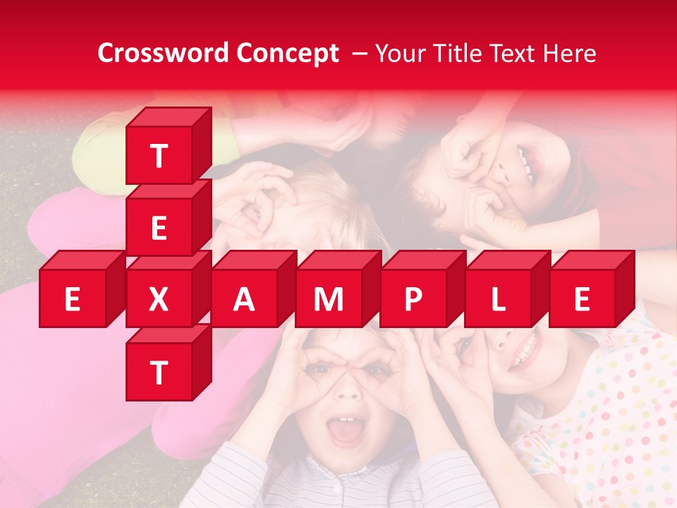 Face Cute Brother PowerPoint Template