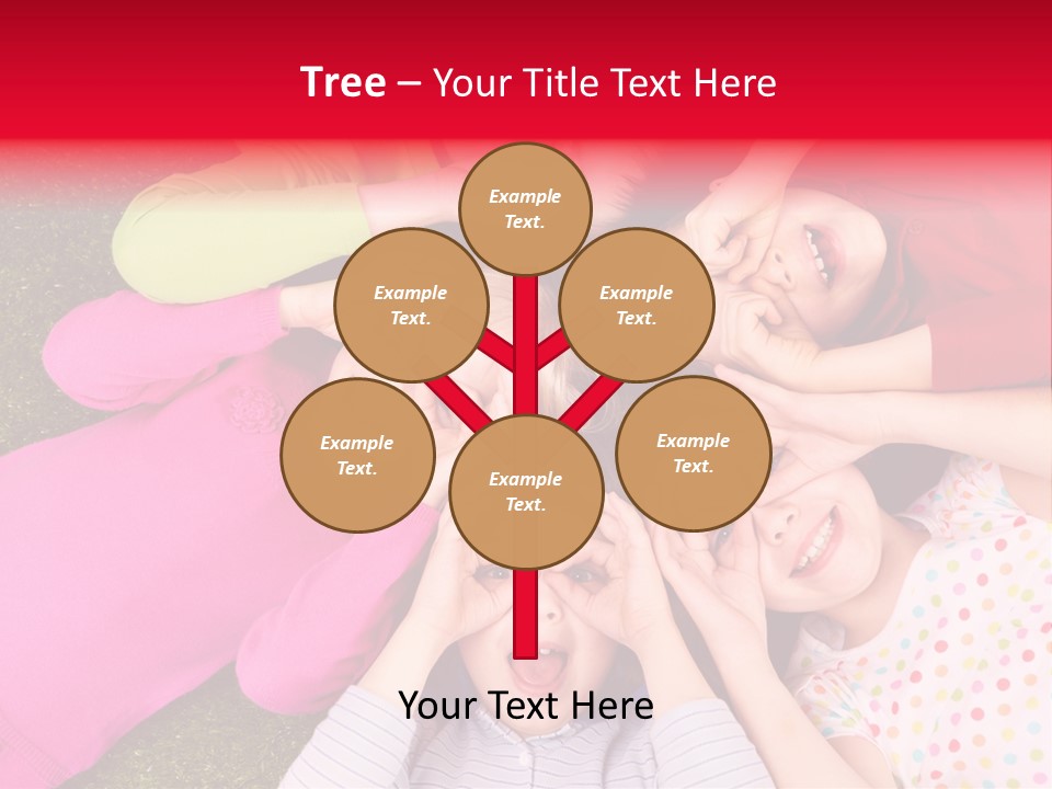 Face Cute Brother PowerPoint Template