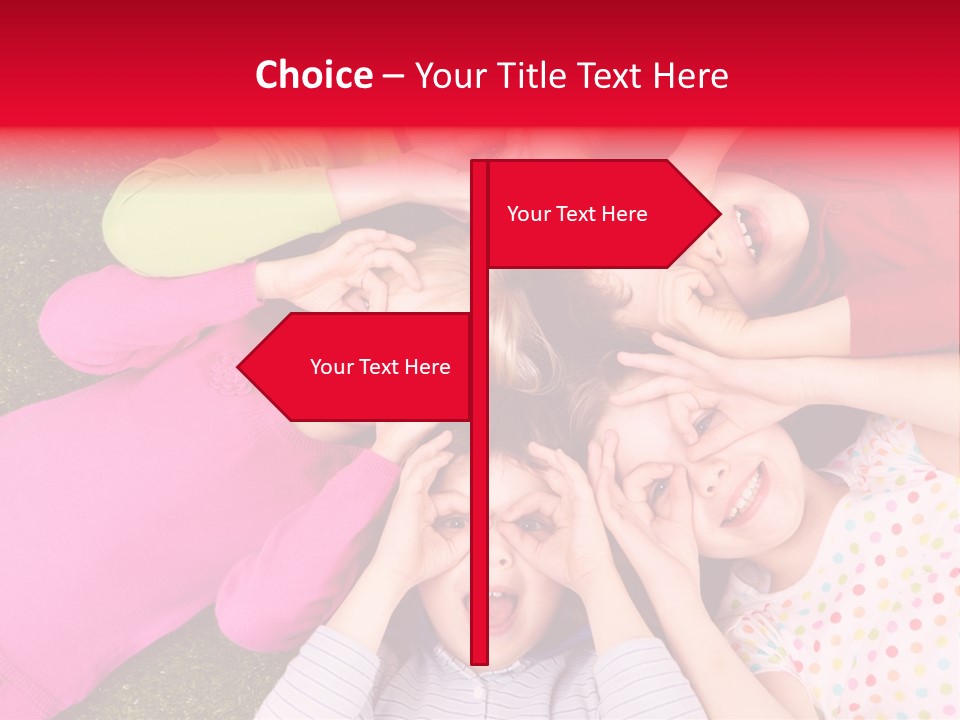 Face Cute Brother PowerPoint Template