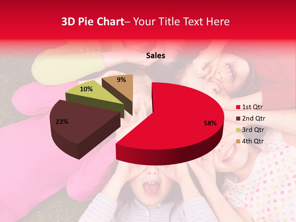 Face Cute Brother PowerPoint Template