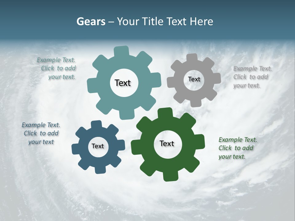 Light Space Imagery PowerPoint Template
