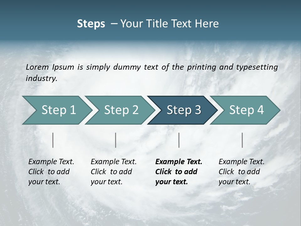 Light Space Imagery PowerPoint Template