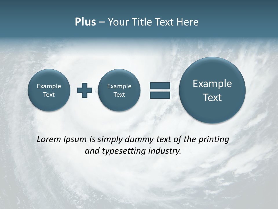 Light Space Imagery PowerPoint Template