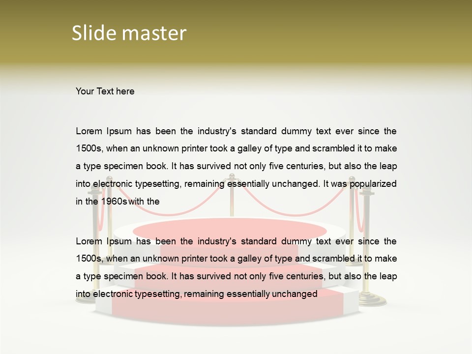 Challenge Level Final PowerPoint Template