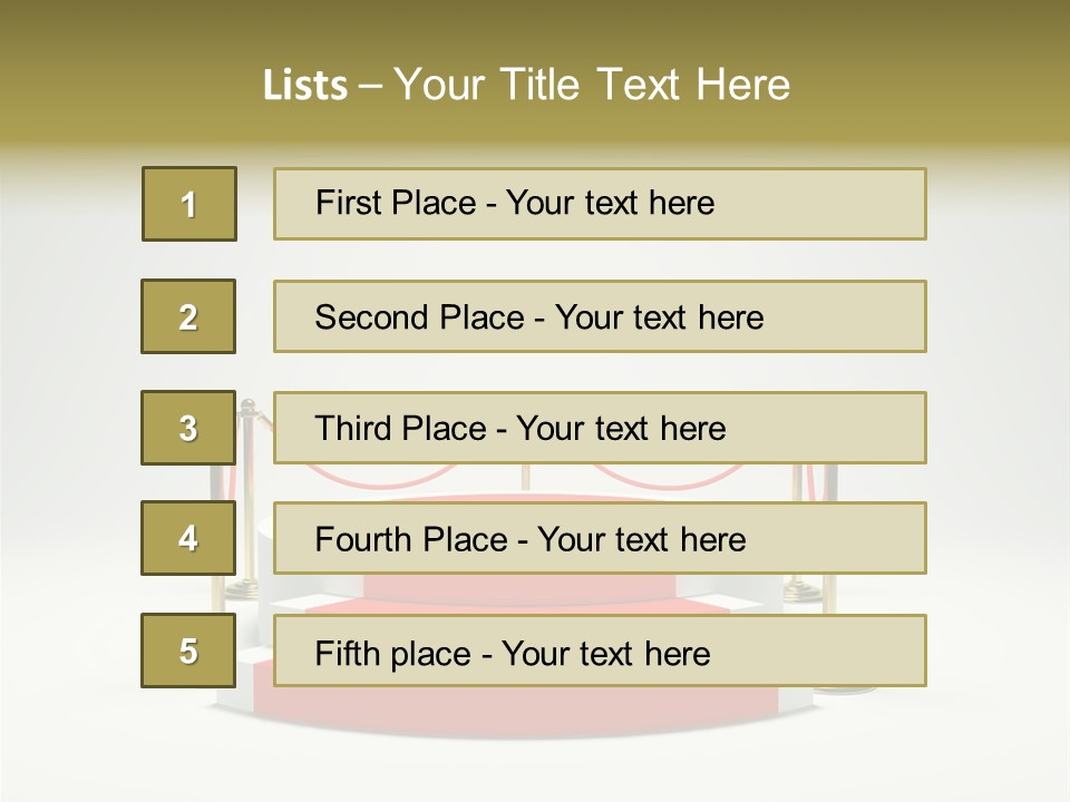 Challenge Level Final PowerPoint Template