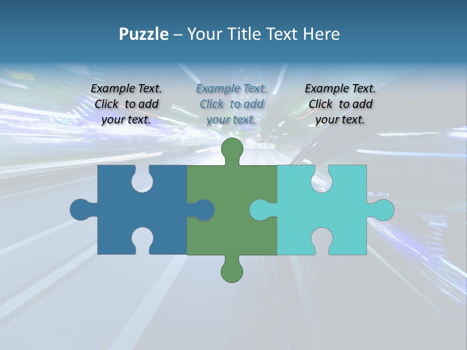Speedometer Dash Twilight PowerPoint Template