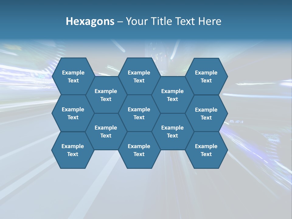 Speedometer Dash Twilight PowerPoint Template