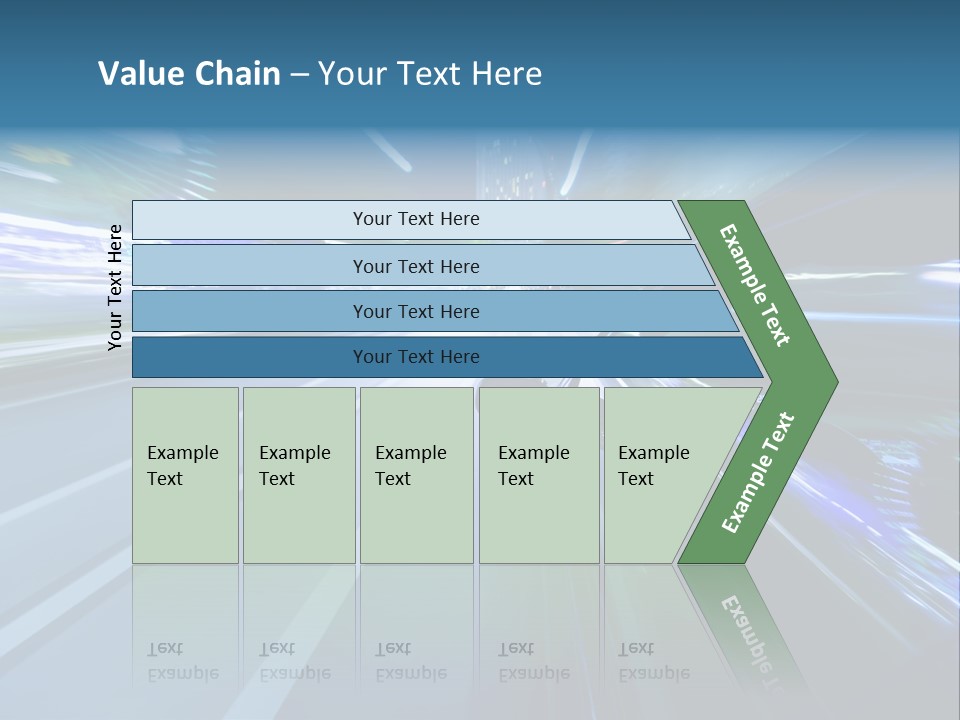 Speedometer Dash Twilight PowerPoint Template