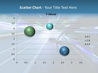 Speedometer Dash Twilight PowerPoint Template