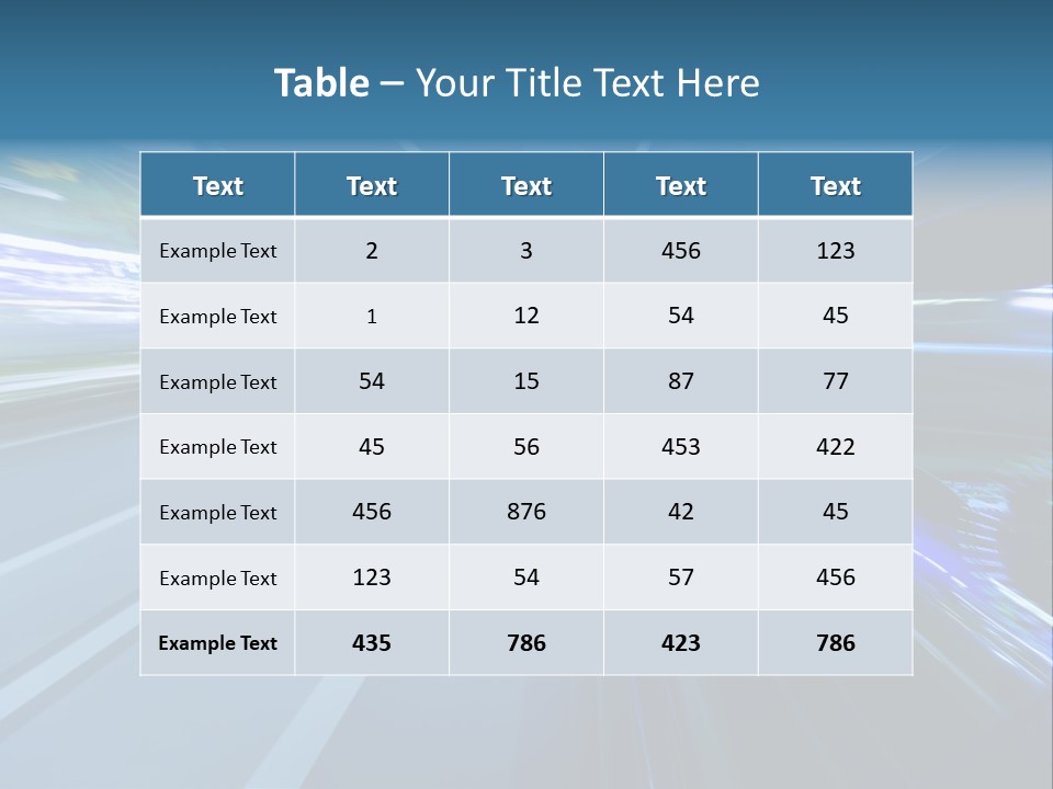 Speedometer Dash Twilight PowerPoint Template