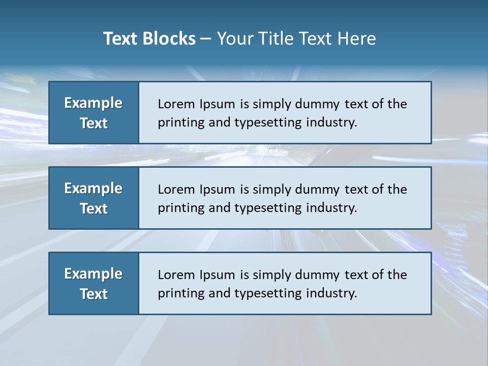 Speedometer Dash Twilight PowerPoint Template