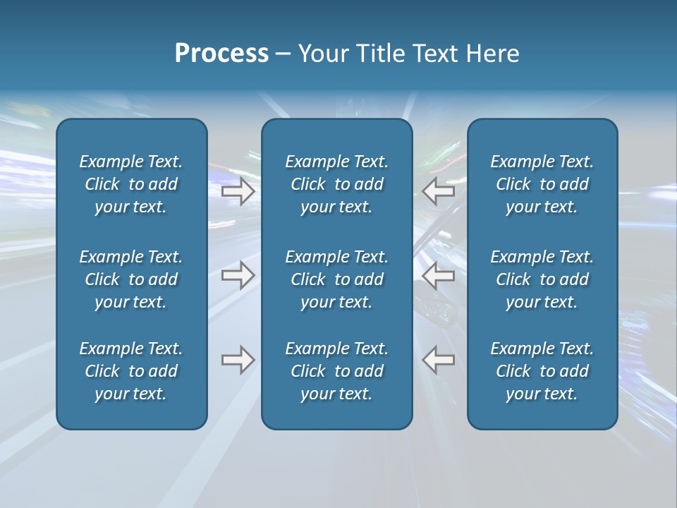 Speedometer Dash Twilight PowerPoint Template