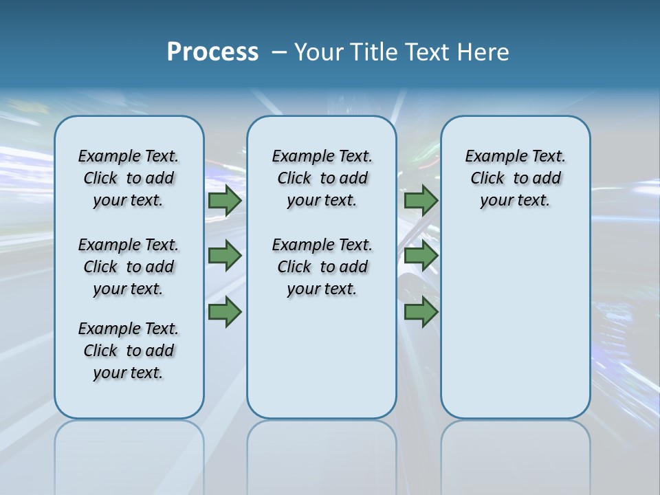 Speedometer Dash Twilight PowerPoint Template