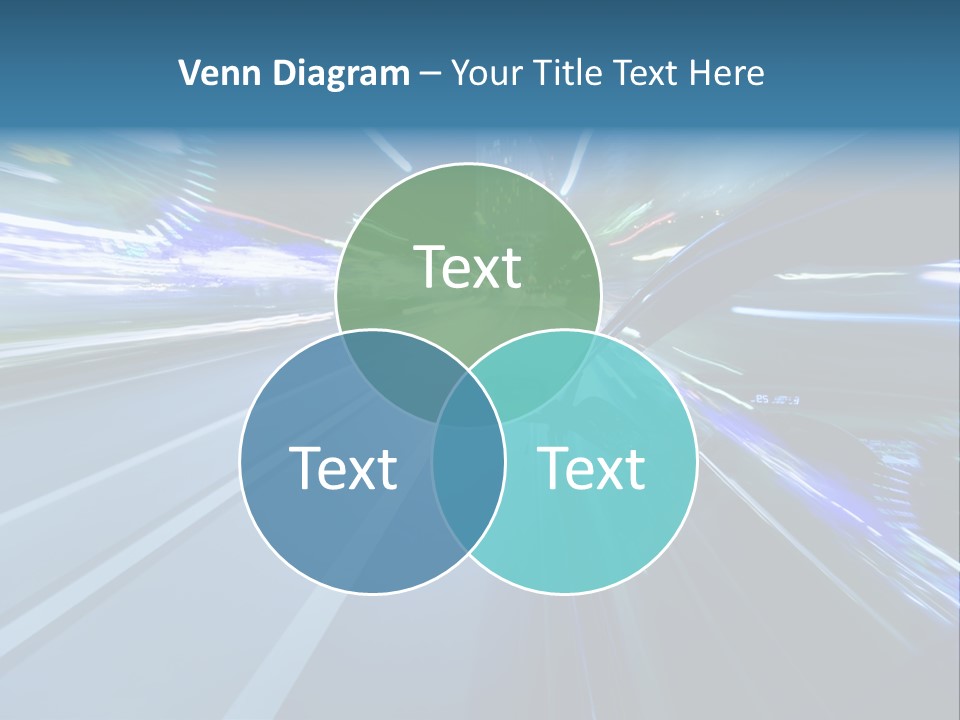 Speedometer Dash Twilight PowerPoint Template