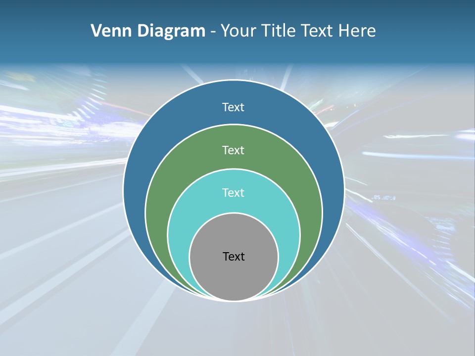 Speedometer Dash Twilight PowerPoint Template
