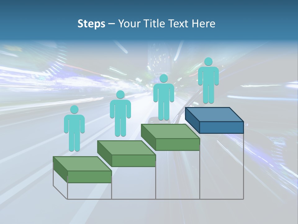 Speedometer Dash Twilight PowerPoint Template