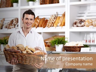 Objects Brown Young PowerPoint Template