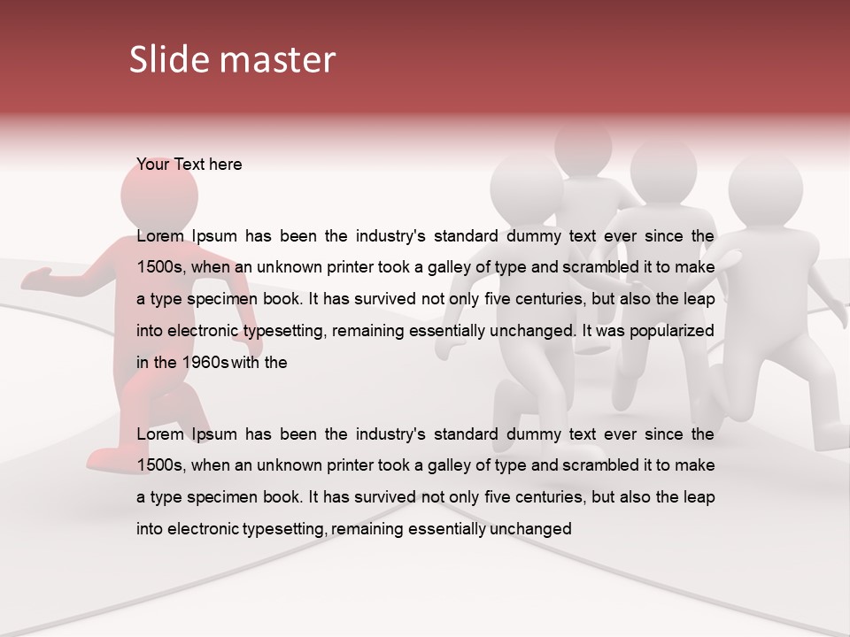 Direction Teamwork Sport PowerPoint Template