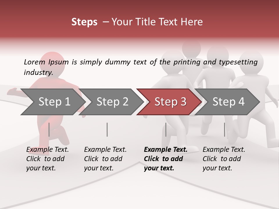 Direction Teamwork Sport PowerPoint Template