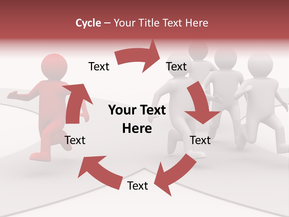 Direction Teamwork Sport PowerPoint Template