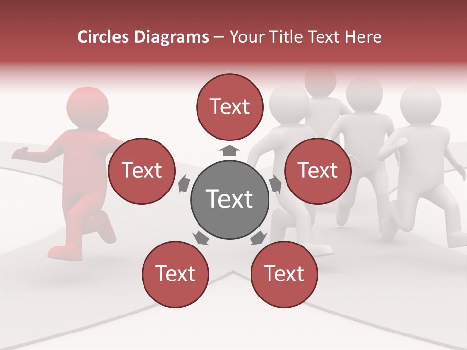 Direction Teamwork Sport PowerPoint Template