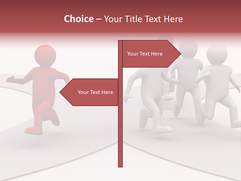 Direction Teamwork Sport PowerPoint Template